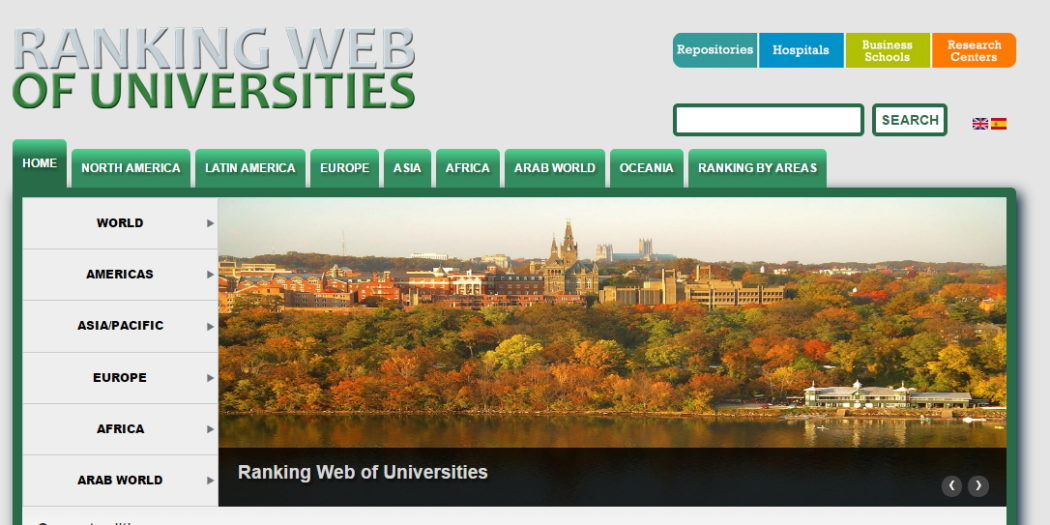 Web university. Ranking web of Universities logo. University website. Ranking web. 4. Webometrics (ranking web of the University).